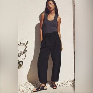 Zara Pleated Balloon Trousers